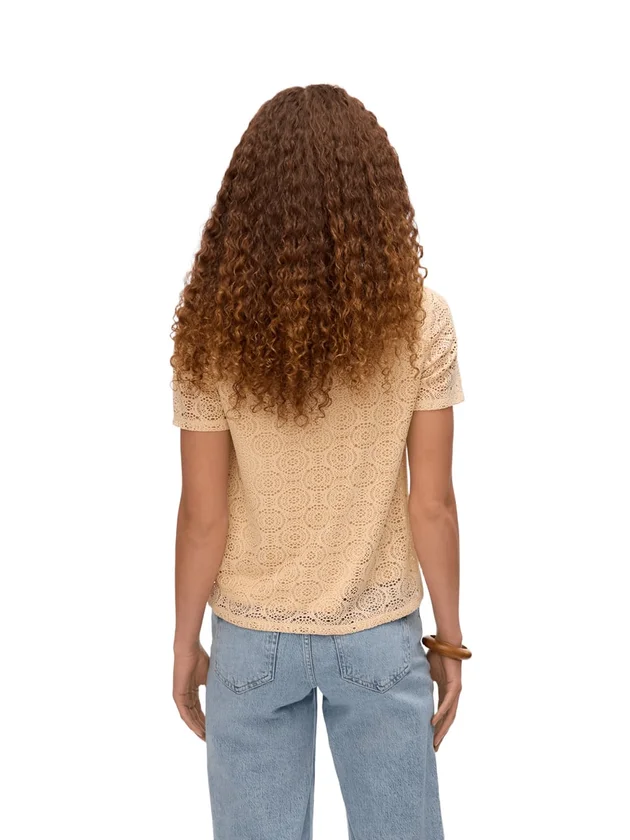Maya Ss V Neck Top Jrs Spe