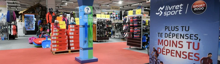 Intérieur du magasin SPORT 2000 MONTBRISON  (ESPACE MONTAGNE)