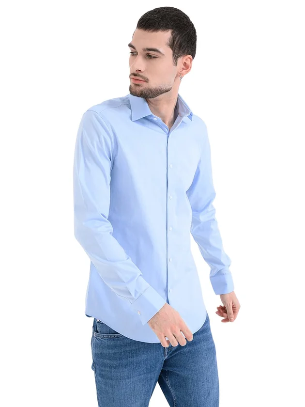 Slim Esntl Twill Str Sld