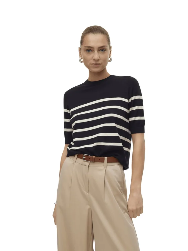 Saba Plain Ss O Neck Pullover Ga Noos