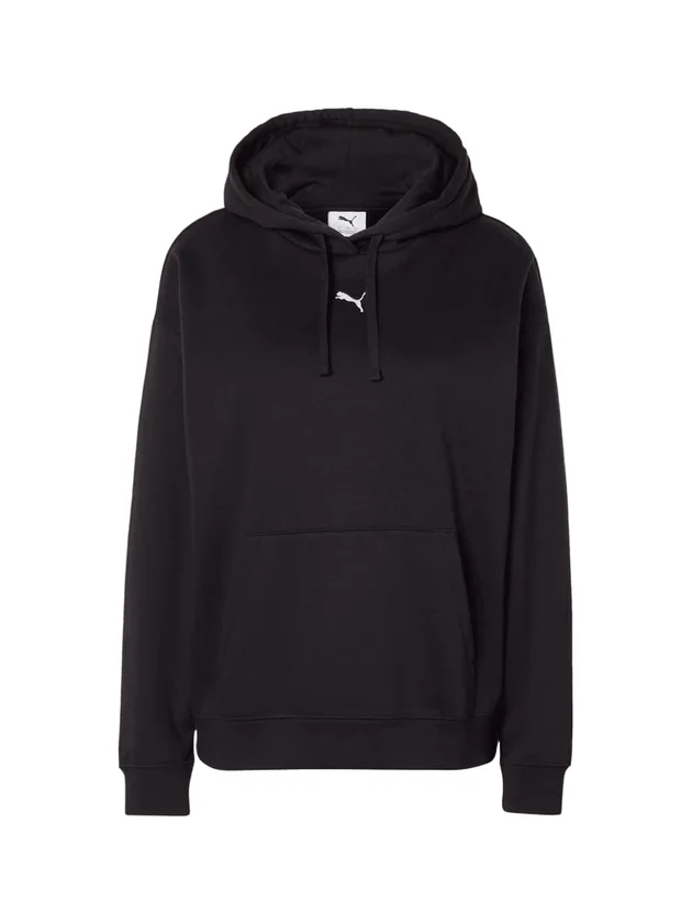 Ess Centered Cat Logo Relaxed Hoodie Fl