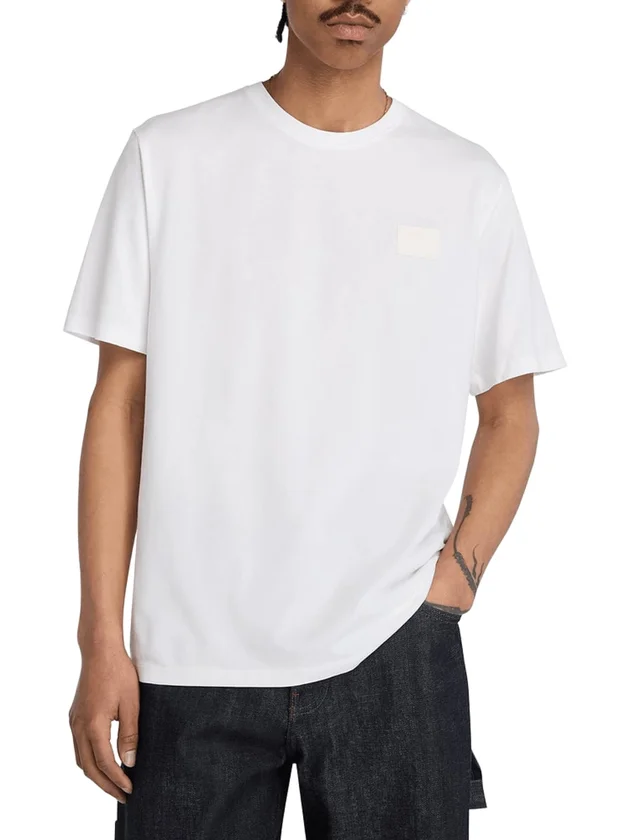 Short Sleeve Silicon Badge Tee
