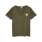 KALAMATA / PRINT:GOLD FOIL HEART