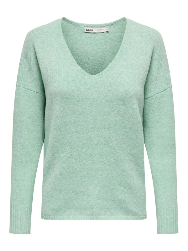 Onlrica L S V Neck Pullo Knt Noos