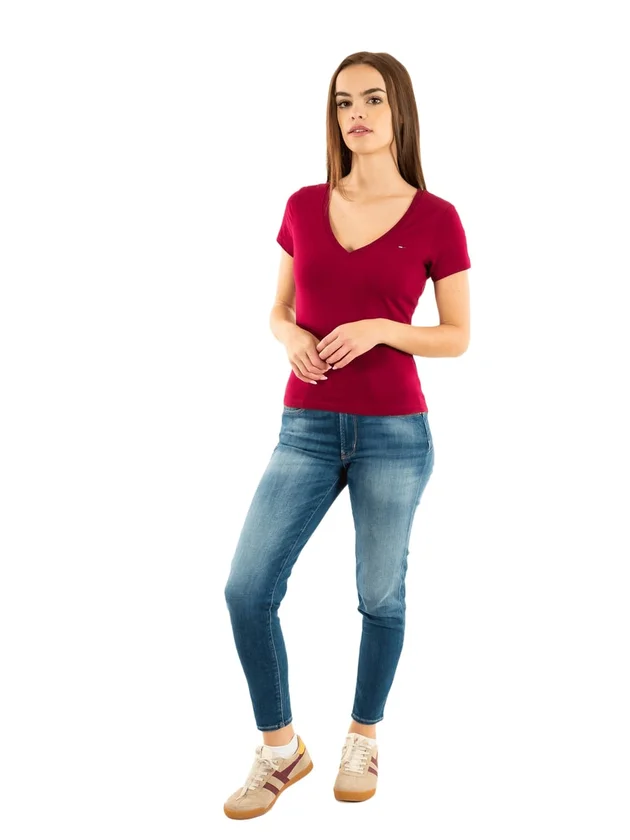 Slim V Neck Tee