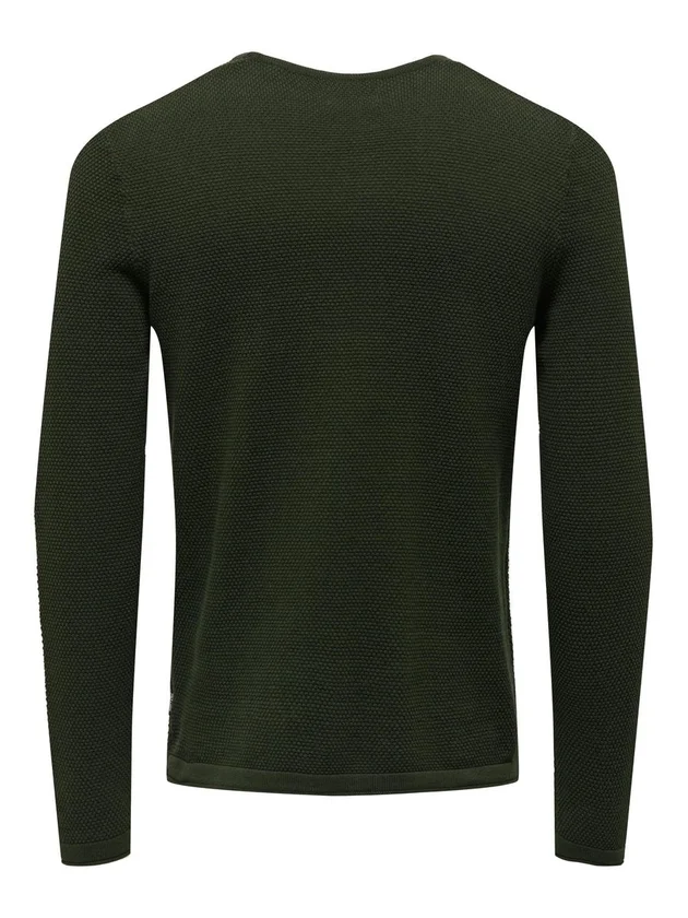 Onspanter Reg 12 Struc Crew Knit