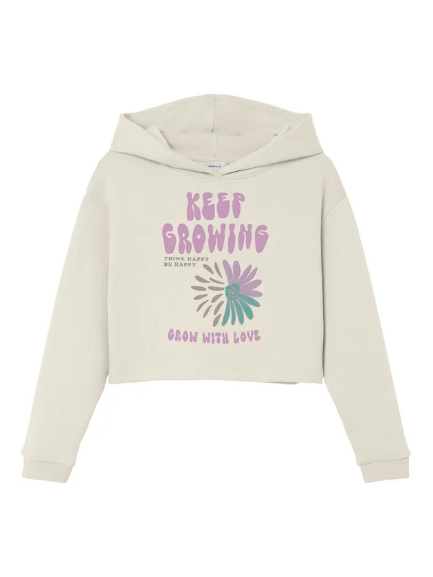 Ls Cropped Boxy Sweat
