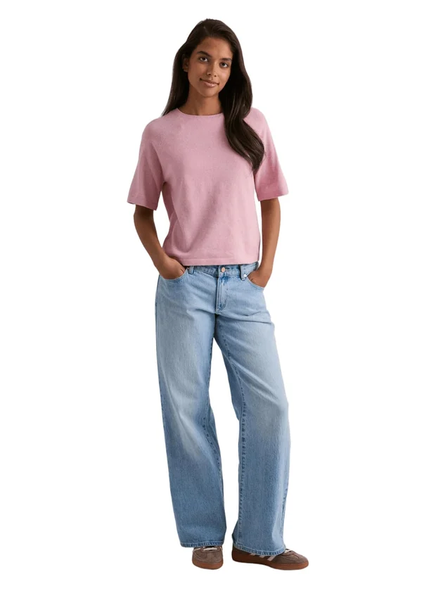 Pc Bree Ss O Neck Knit Noos Bc
