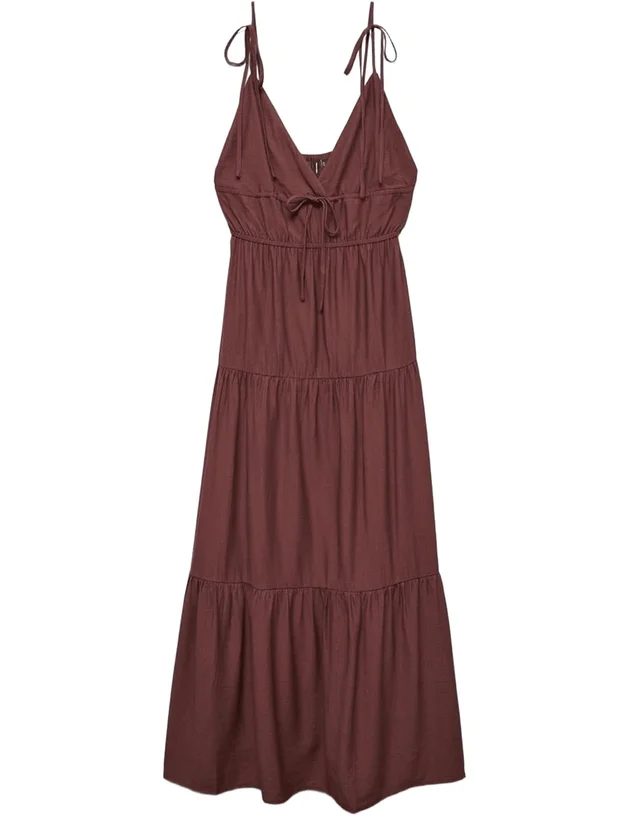Athena Singlet Detail Ankle Dress Wvn