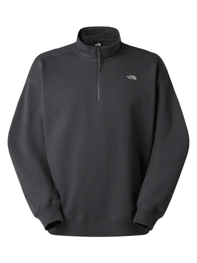 Essential Light Relaxed 1 4 Zip Crew