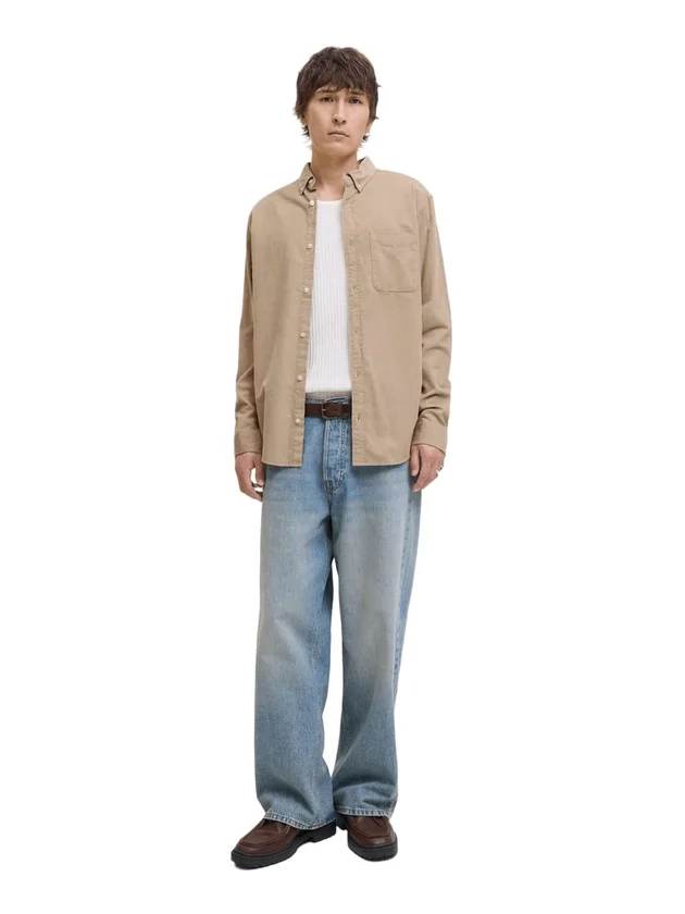 Classic Cord Shirt L S Sn