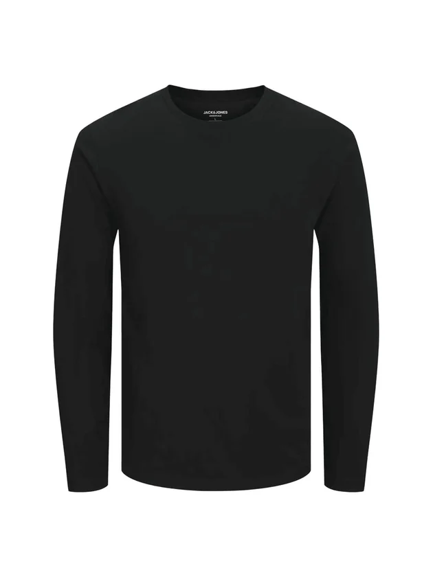 Organic Basic Tee LS O Neck Noos