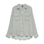 LAUREL WREATH / STRIPES:SNOW WHITE