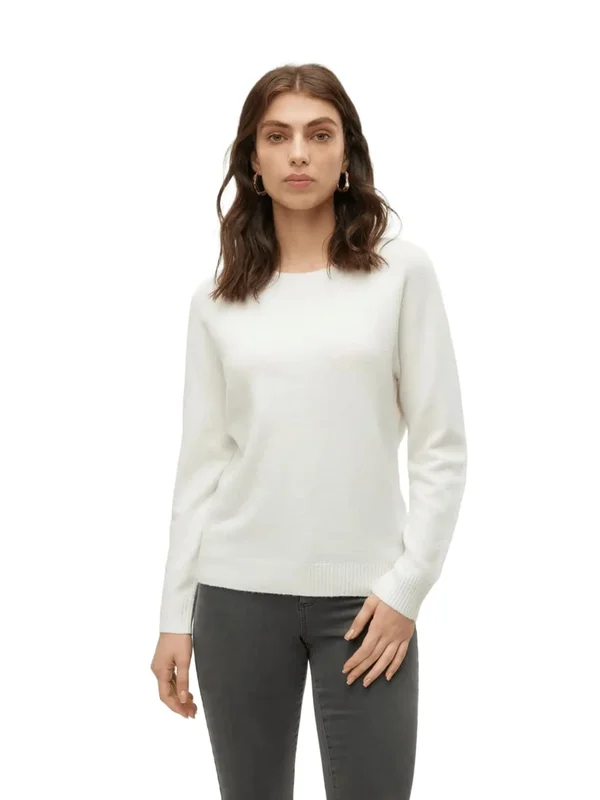 Offy LS O Neck Blouse Ga Noos