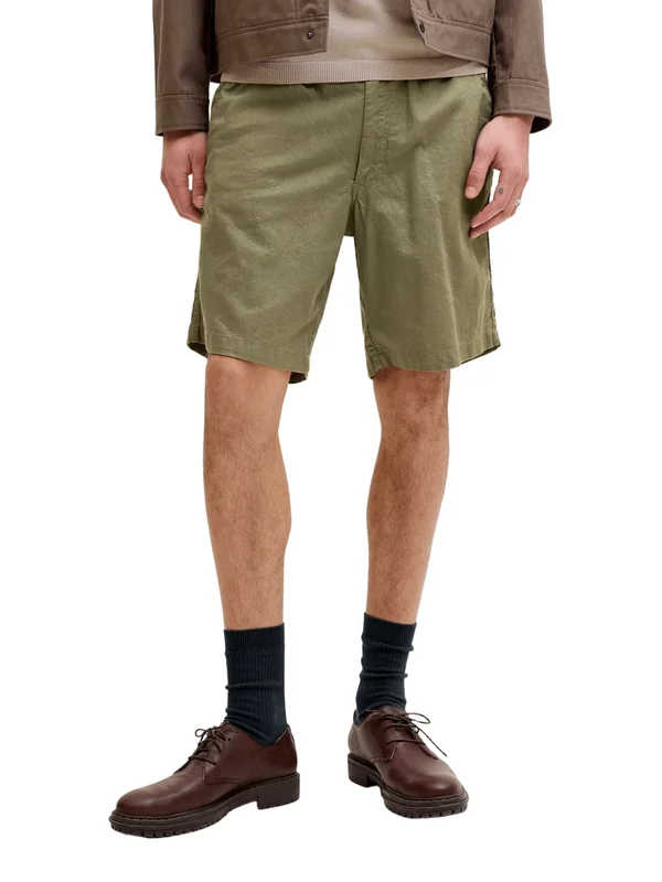 Bondi Linen Jog Short Reg Sn