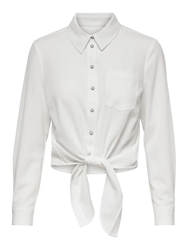 Lecey LS Knot Shirt Noos Wvn