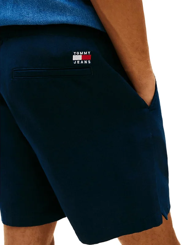 Linen Blend Pull-On Short