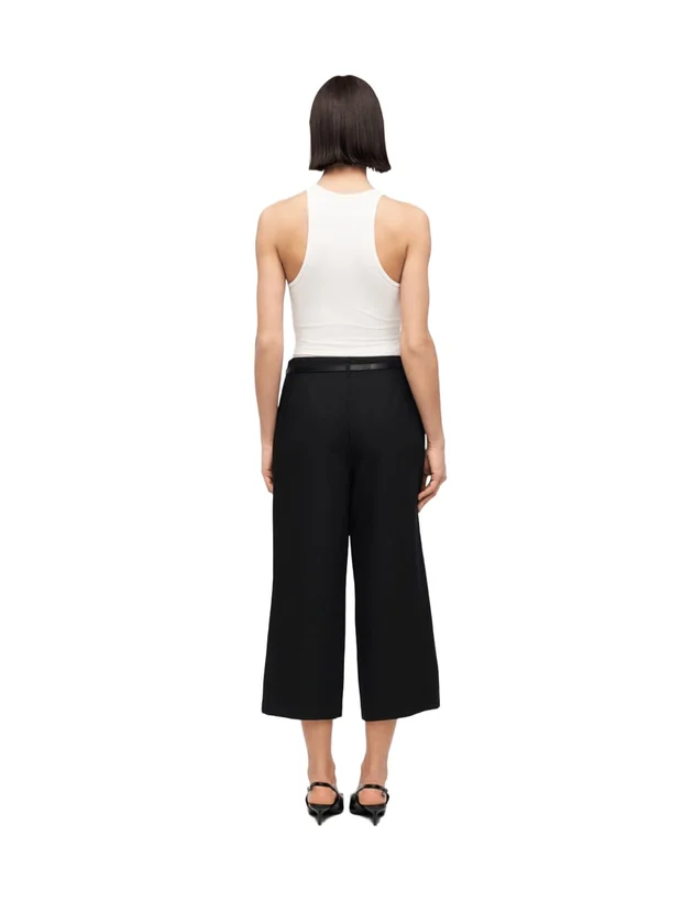 Wide Culotte Belt Pant Noos