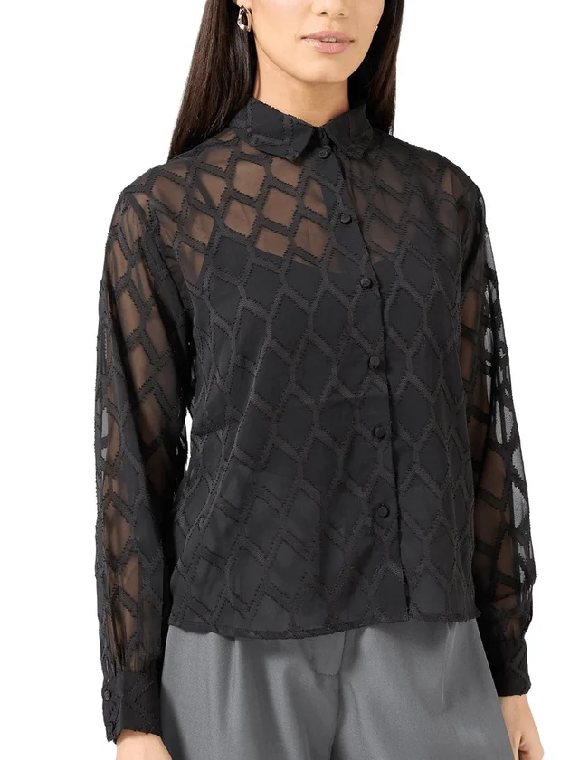 Galilea L S Shirt Wvn Btq Ga