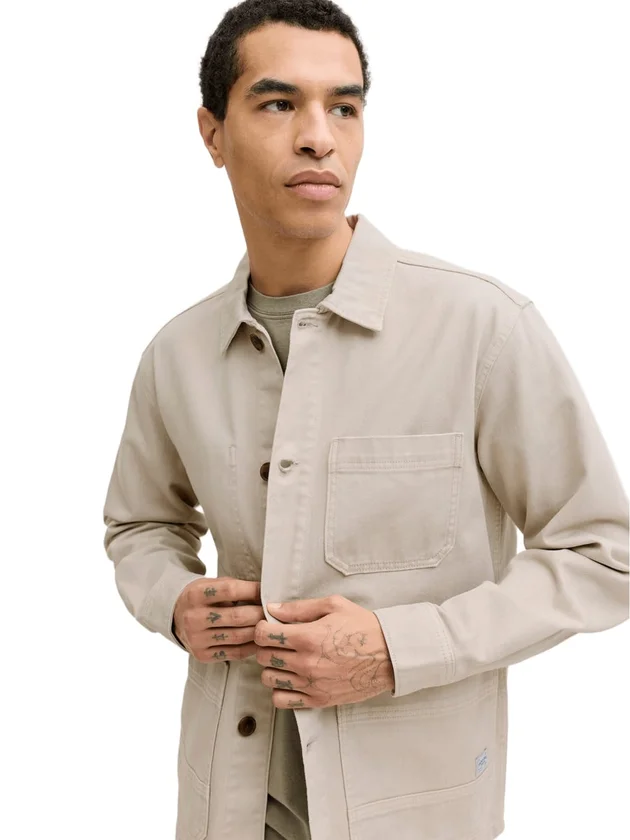 Bluderry Worker L S Overshirt