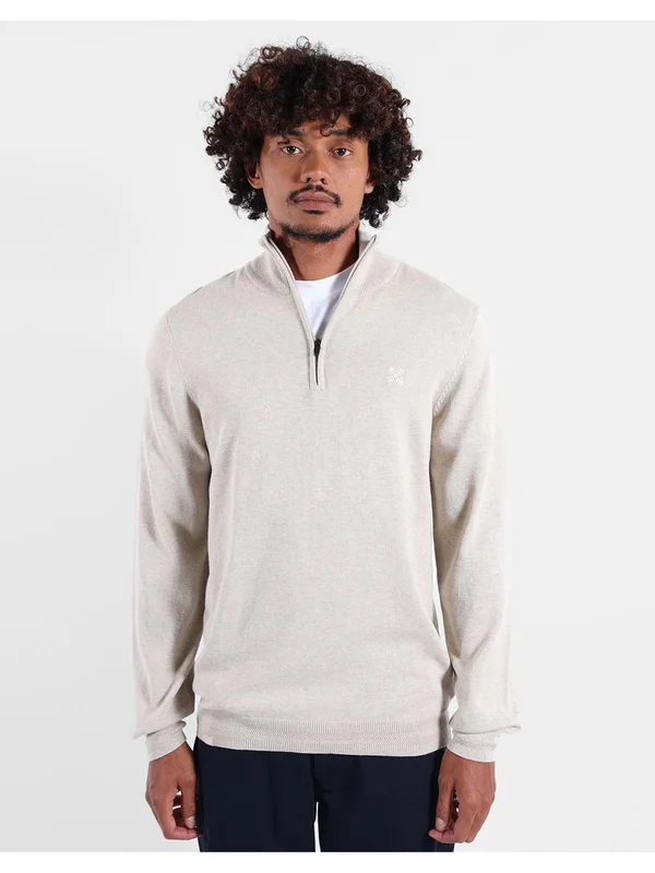 Col Montant Demi Zip Penzi