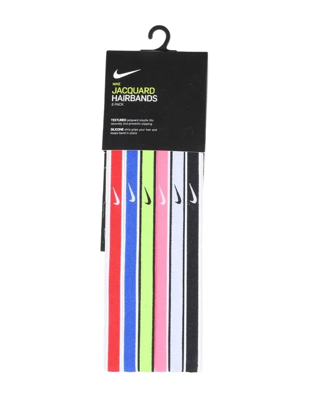 Swoosh Sport Headbands 6 Pk Tipped