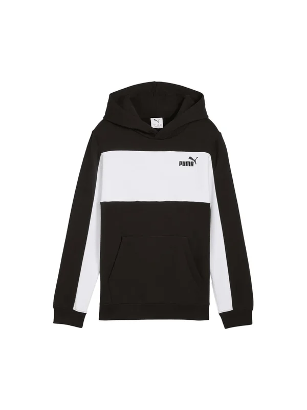Ess Block Small Logo Hoodie Fl B