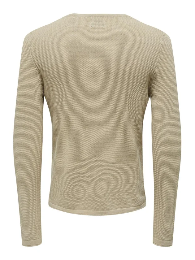 Onspanter Reg 12 Struc Crew Knit