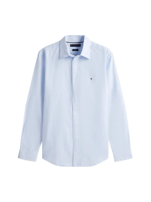 Flex Poplin Micro Rf Print Shirt
