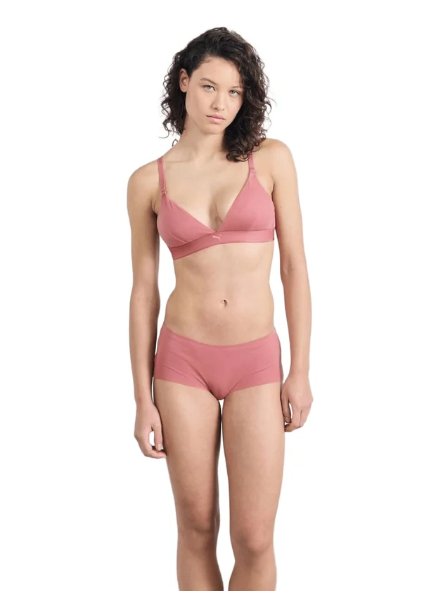 Invisible Cotton Mini Shorts 2P