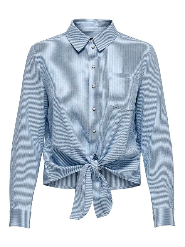 Lecey LS Knot Shirt Noos Wvn