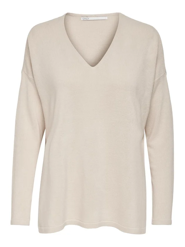 Amalia LS V Neck CC Knit
