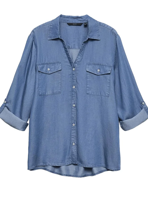 Vmbree 7/8 Sleeve Loose Shirt