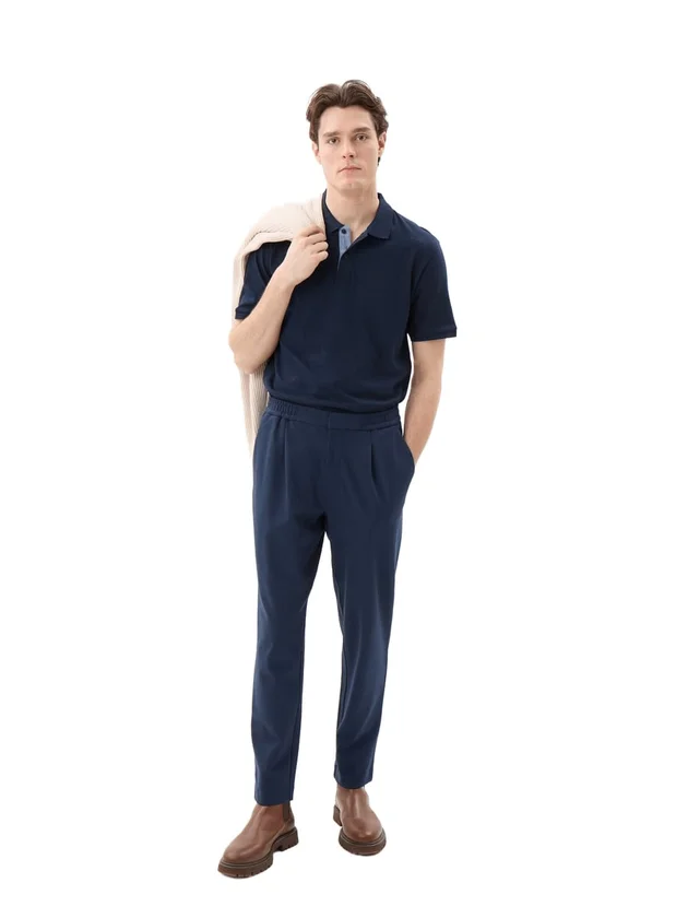 Jprblucaleb Ss Slub Polo