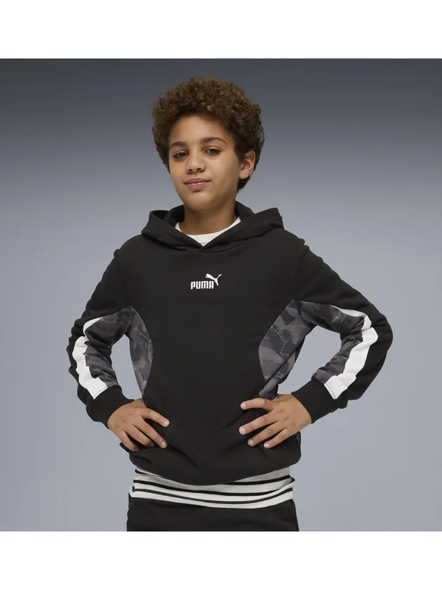 Ess Camo Hoodie Tr B