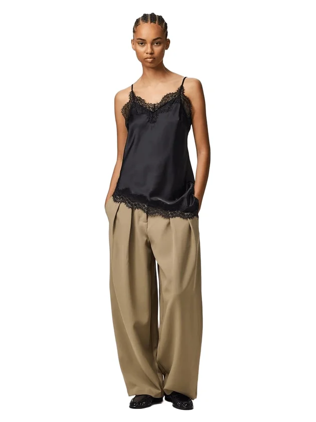 Pcjessa Singlet W Lace Wvn Bc