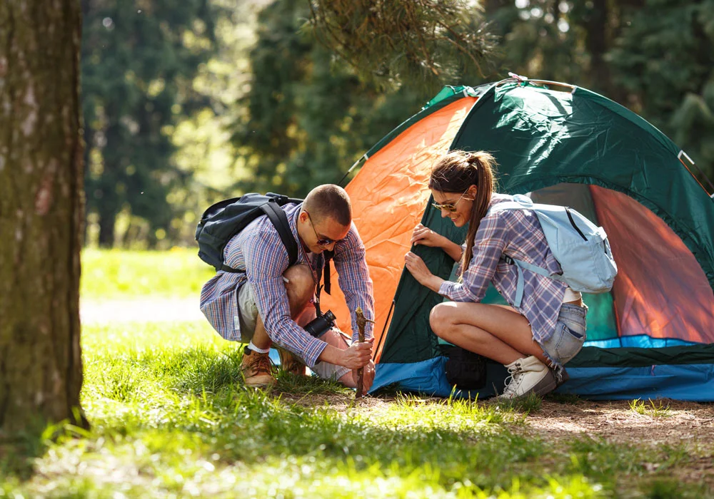 Tente de camping