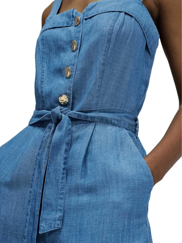 Overall With Belt Detail