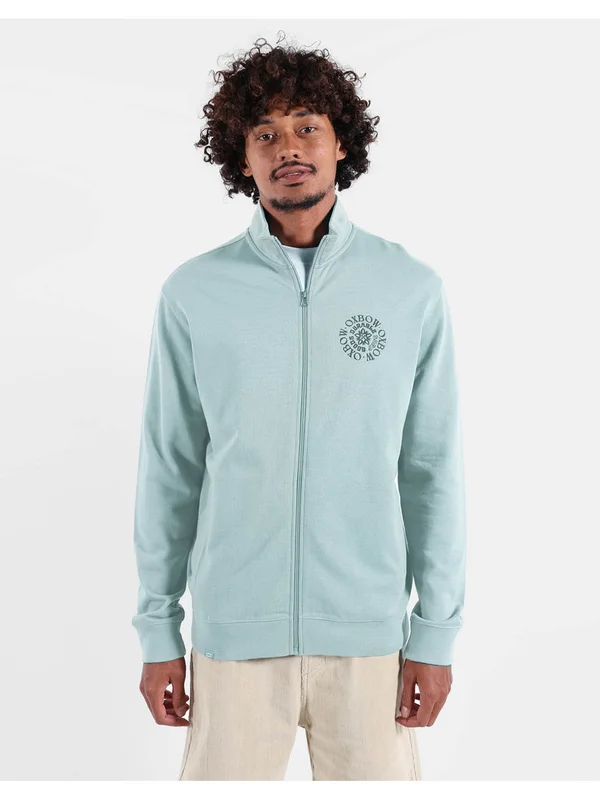 Sweat Zippé Col Rond