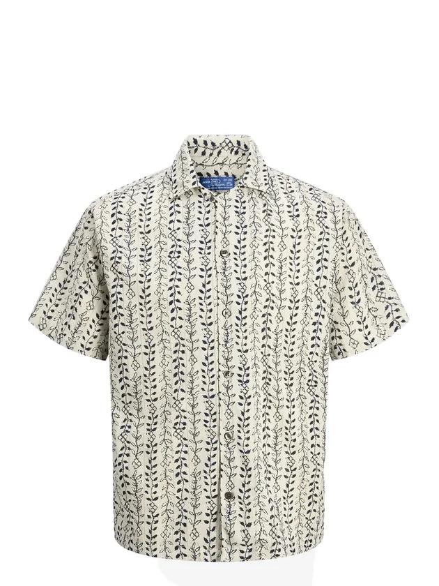 Print Dobby S S Shirt Sn