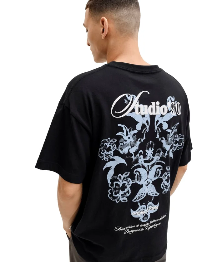 Jormontauk Back Graphic Tee Ss Cn E