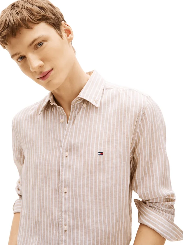 Linen Bengal Stripe RF Shirt
