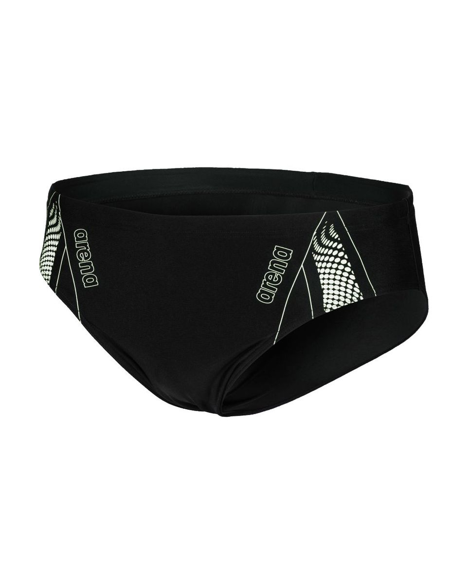 Maillot de natation Homme Arena MEN S SWIM BRIEFS GRAPHIC Noir Achat