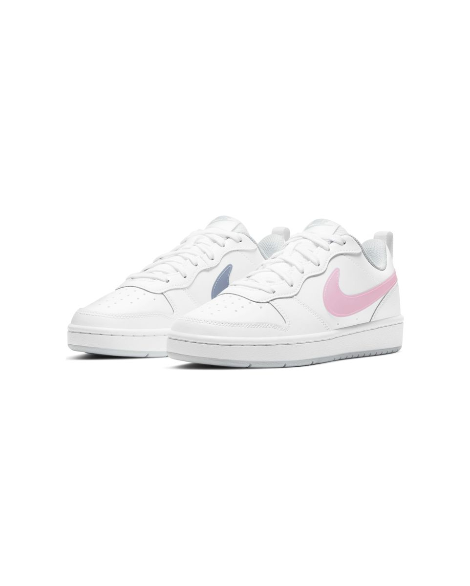Chaussures Mode Enfant Nike Court Borough Low 2 Mwh Gs Blanc Sport 00