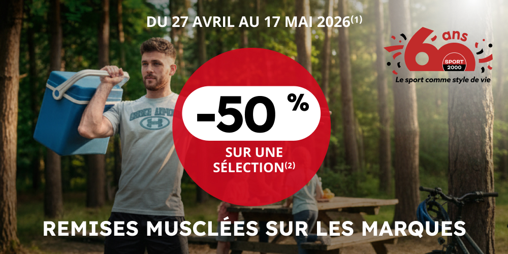 Remises musclées sur les marques !