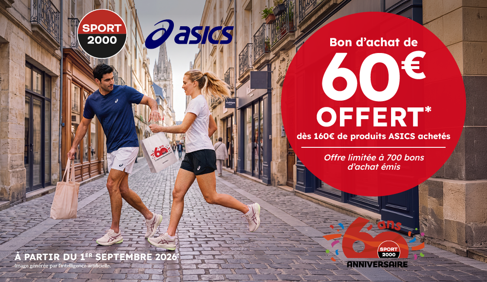 🎉 ASICS x ANNIVERSAIRE SPORT 2000 🏃