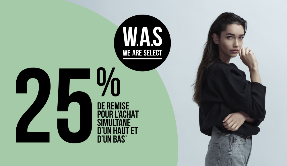 Composez votre duo mode avec -25% dès maintenant !