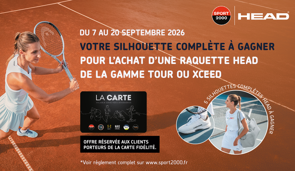Gagnez avec HEAD !