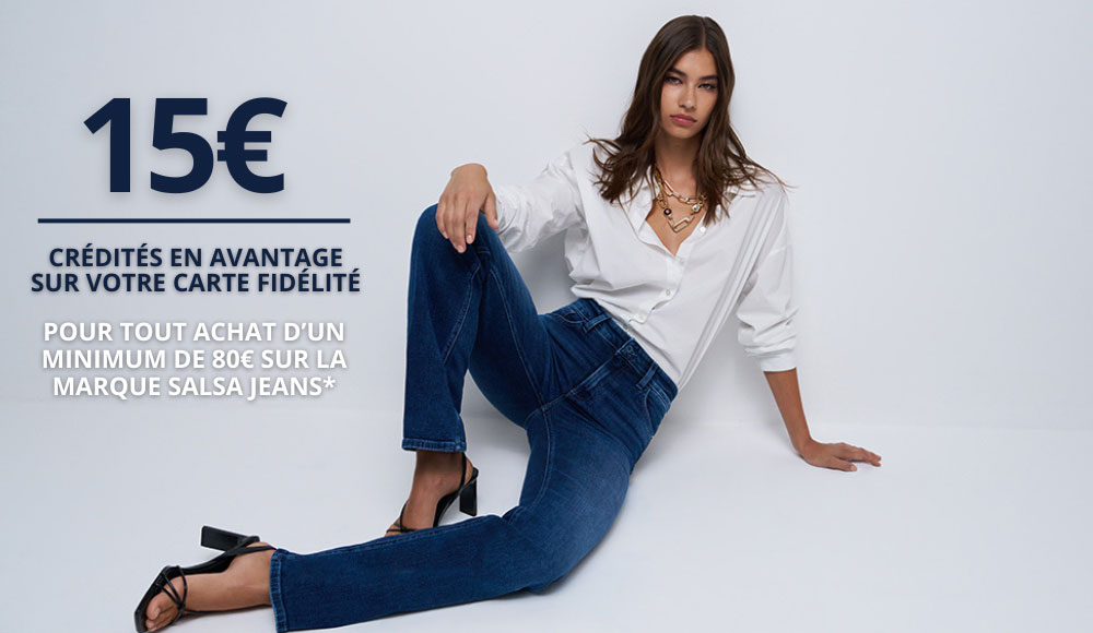 SALSA JEANS, l'alliance parfaite entre manteaux tendances et jeans élégants