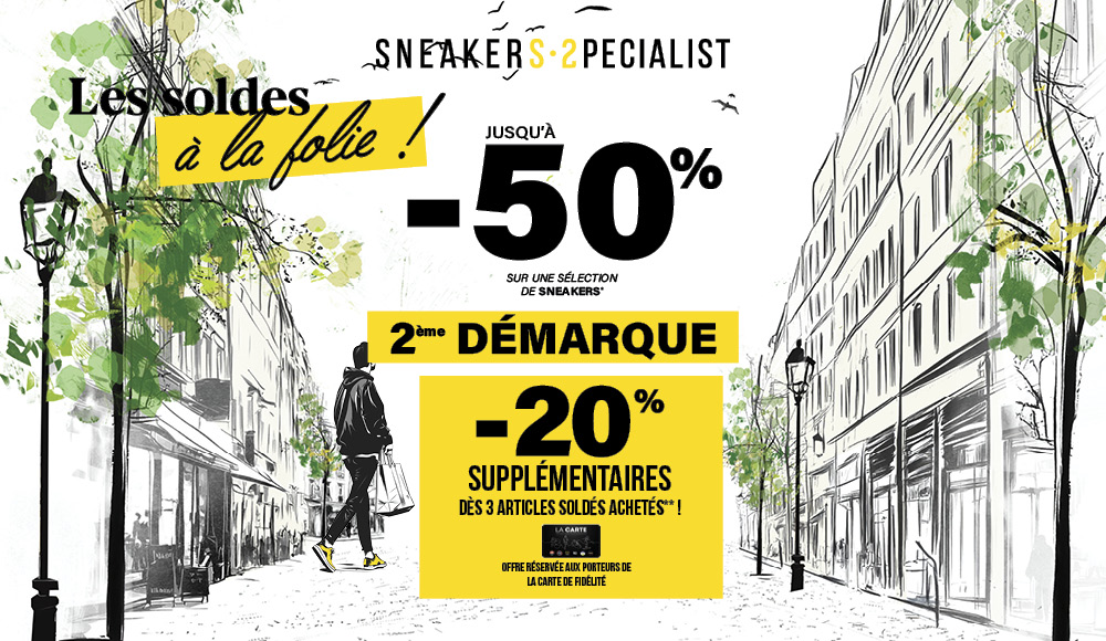 Soldes d'été : vos sneakers préférés à prix mini !
